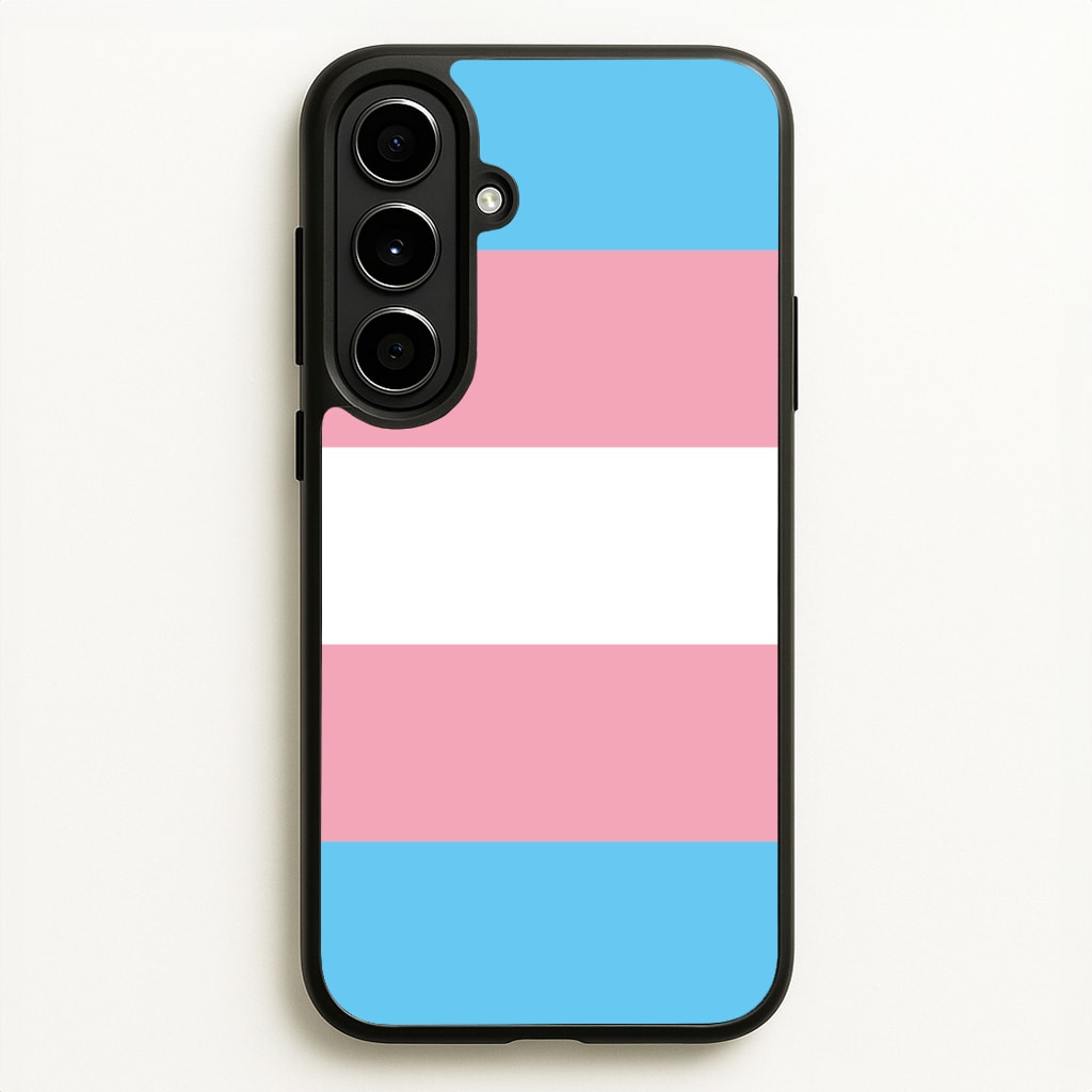 Trans Flag - Pride  - Pride Phone Case for Galaxy A56