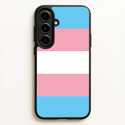 Trans Flag - Pride  - Pride Phone Case for Galaxy A56