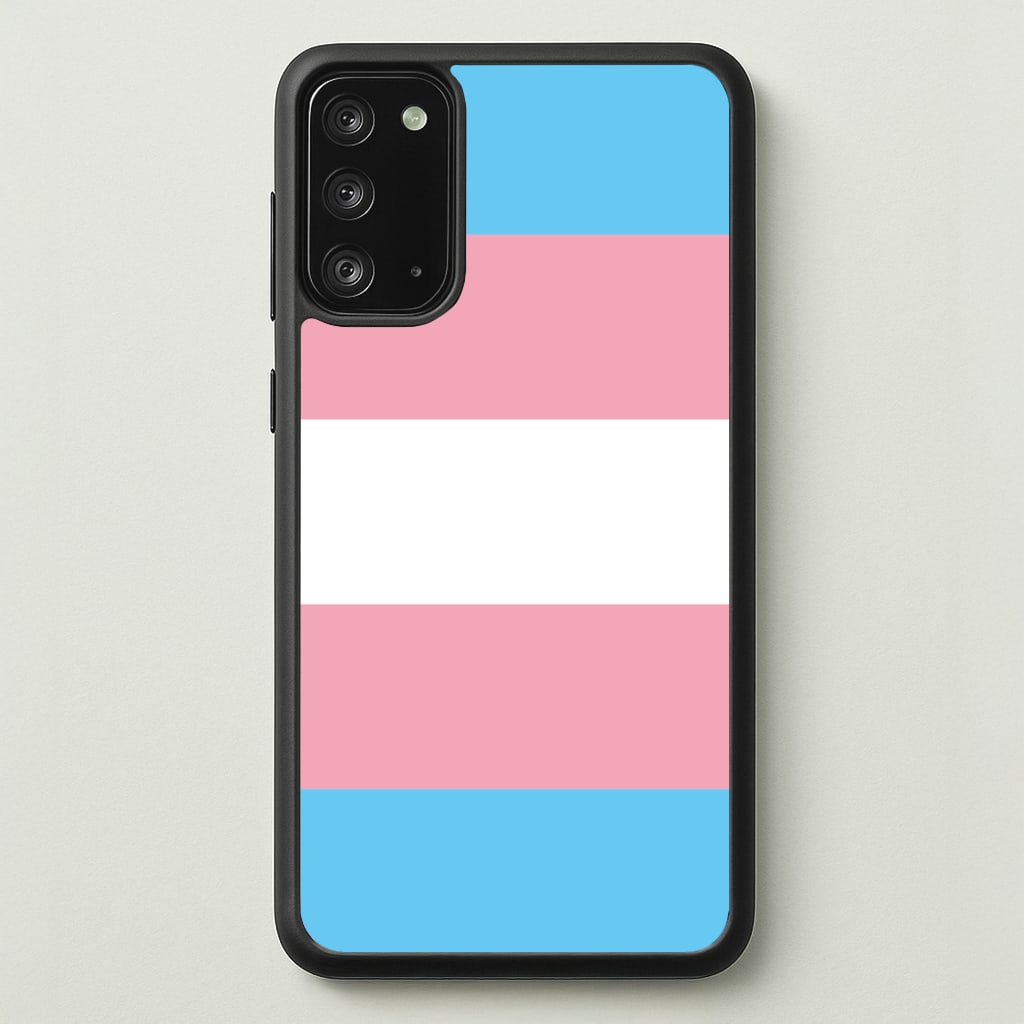 Trans Flag - Pride  - Pride Phone Case for Galaxy Note 20