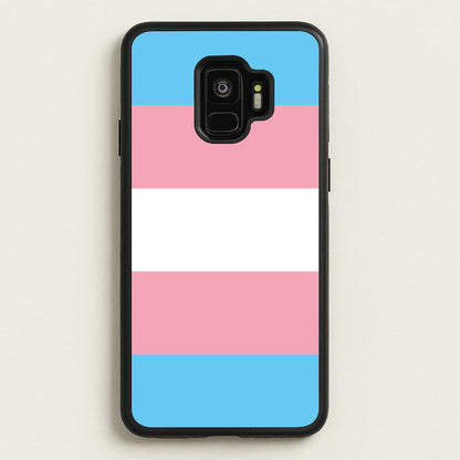 Trans Flag - Pride  - Pride Phone Case for Galaxy S9