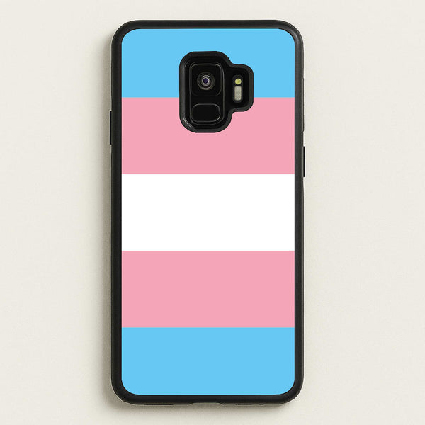 Trans Flag - Pride  - Pride Phone Case for Galaxy S9