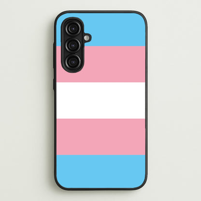 Trans Flag - Pride  - Pride Phone Case for Galaxy A16