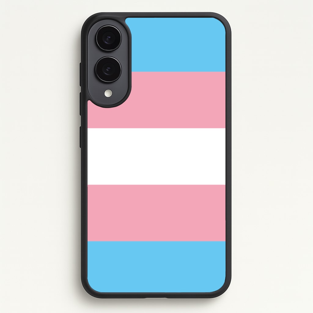 Trans Flag - Pride  - Pride Phone Case for Galaxy S25 Edge