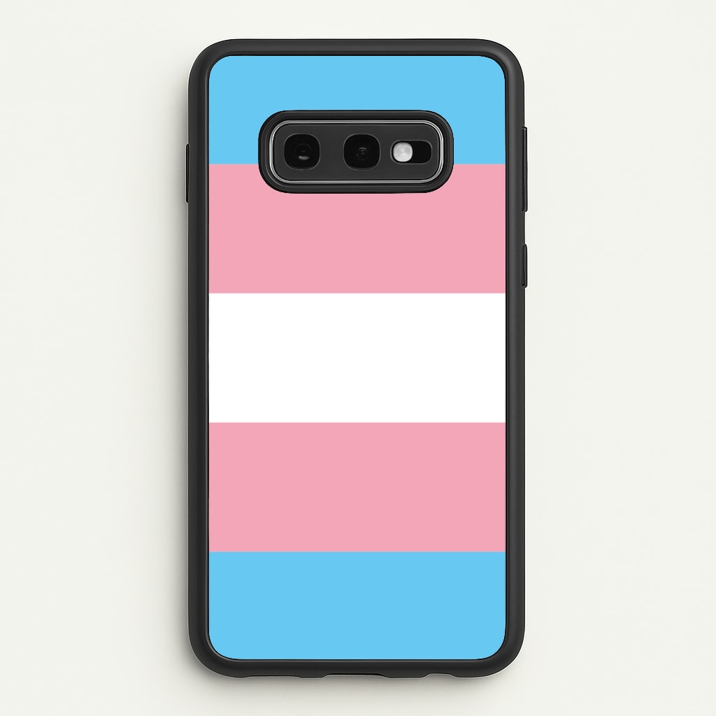 Trans Flag - Pride  - Pride Phone Case for Galaxy S10e