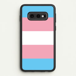 Trans Flag - Pride  - Pride Phone Case for Galaxy S10e
