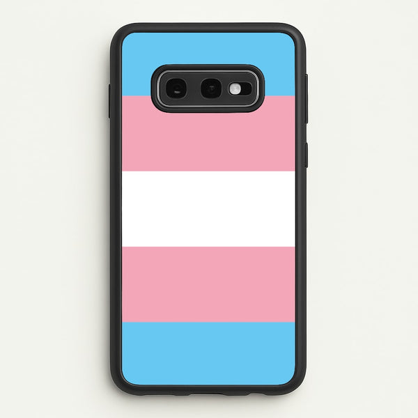 Trans Flag - Pride  - Pride Phone Case for Galaxy S10e