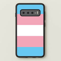 Trans Flag - Pride  - Pride Phone Case for Galaxy S10 Plus