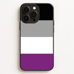 Asexual Flag - Pride  - Pride Phone Case for iPhone 16 Pro Max