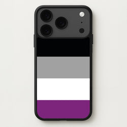 Asexual Flag - Pride Phone Case for iPhone 17 Pro