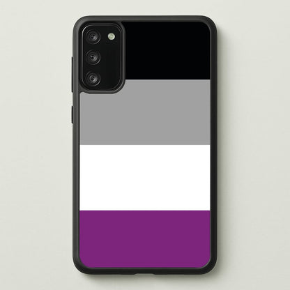 Asexual Flag - Pride  - Pride Phone Case for Galaxy S20FE