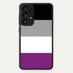 Asexual Flag - Pride  - Pride Phone Case for Galaxy A33