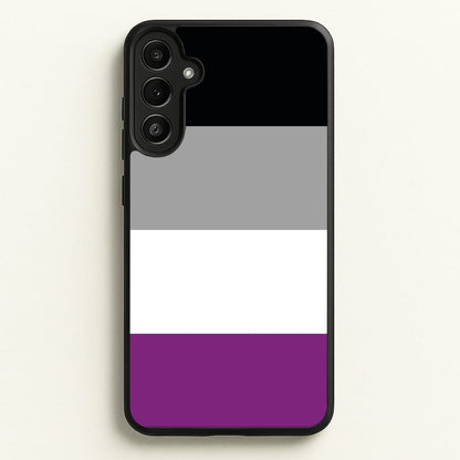 Asexual Flag - Pride  - Pride Phone Case for Galaxy A36