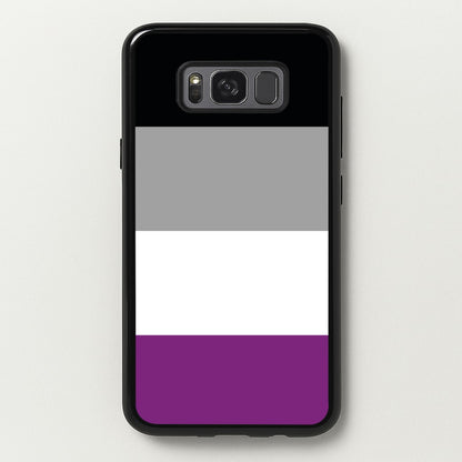 Asexual Flag - Pride  - Pride Phone Case for Galaxy S8