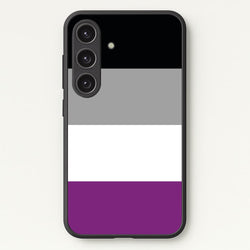 Asexual Flag - Pride  - Pride Phone Case for Galaxy S25
