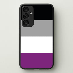 Asexual Flag - Pride  - Pride Phone Case for Galaxy A35