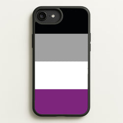 Asexual Flag - Pride  - Pride Phone Case for iPhone 6 Plus / 7 Plus / 8 Plus
