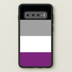 Asexual Flag - Pride  - Pride Phone Case for Galaxy S10