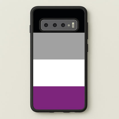 Asexual Flag - Pride  - Pride Phone Case for Galaxy S10