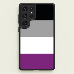 Asexual Flag - Pride  - Pride Phone Case for Galaxy S22 Ultra