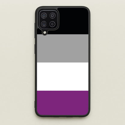Asexual Flag - Pride  - Pride Phone Case for Galaxy A12