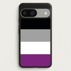 Asexual Flag - Pride  - Pride Phone Case for Google Pixel 9 / 9 Pro