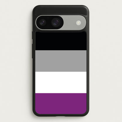 Asexual Flag - Pride  - Pride Phone Case for Google Pixel 9 / 9 Pro