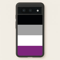 Asexual Flag - Pride  - Pride Phone Case for Google Pixel 8a