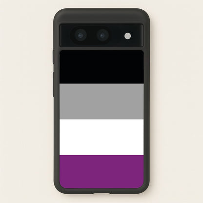 Asexual Flag - Pride  - Pride Phone Case for Google Pixel 8a