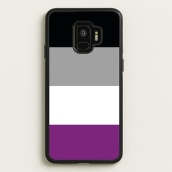 Asexual Flag - Pride  - Pride Phone Case for Galaxy S9