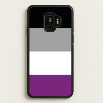 Asexual Flag - Pride  - Pride Phone Case for Galaxy S9