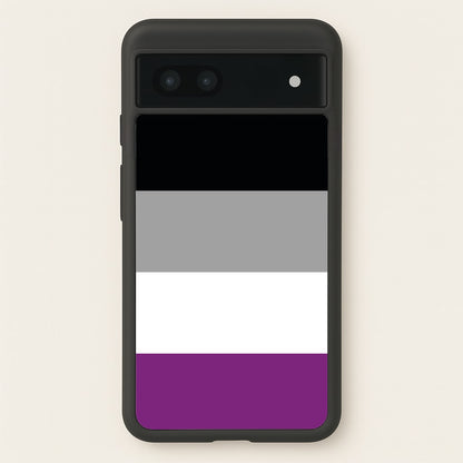 Asexual Flag - Pride  - Pride Phone Case for Google Pixel 7a