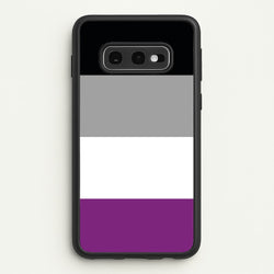 Asexual Flag - Pride  - Pride Phone Case for Galaxy S10e