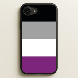 Asexual Flag - Pride  - Pride Phone Case for iPhone 16e