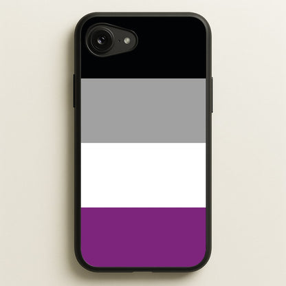 Asexual Flag - Pride  - Pride Phone Case for iPhone 16e