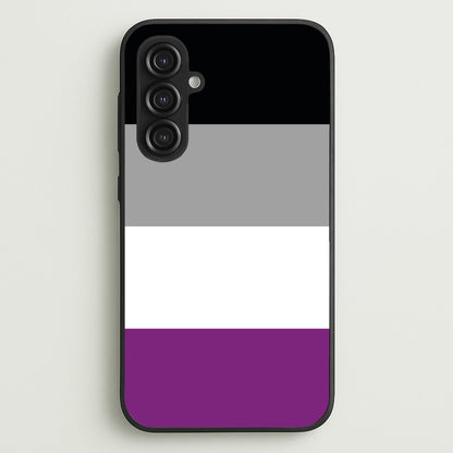 Asexual Flag - Pride  - Pride Phone Case for Galaxy S23FE