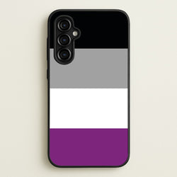 Asexual Flag - Pride  - Pride Phone Case for Galaxy A54