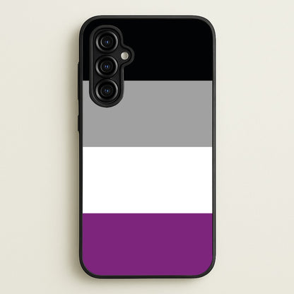 Asexual Flag - Pride  - Pride Phone Case for Galaxy A54