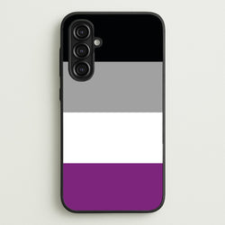 Asexual Flag - Pride  - Pride Phone Case for Galaxy A16
