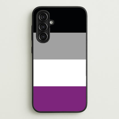 Asexual Flag - Pride  - Pride Phone Case for Galaxy A16