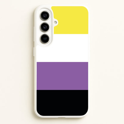 Non-Binary Flag - Pride  - Pride Phone Case for Galaxy A56