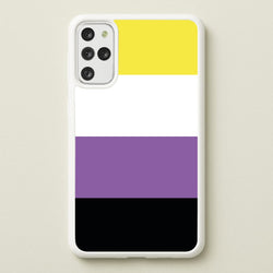 Non-Binary Flag - Pride  - Pride Phone Case for Galaxy S20 Plus