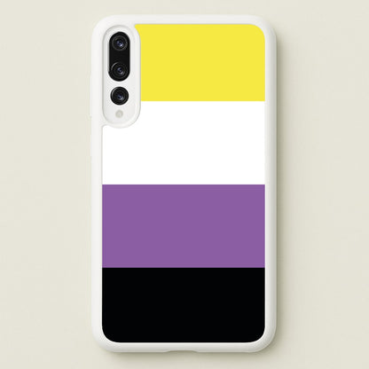 Non-Binary Flag - Pride  - Pride Phone Case for Huawei P20 Pro