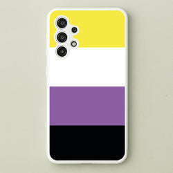 Non-Binary Flag - Pride  - Pride Phone Case for Galaxy A13
