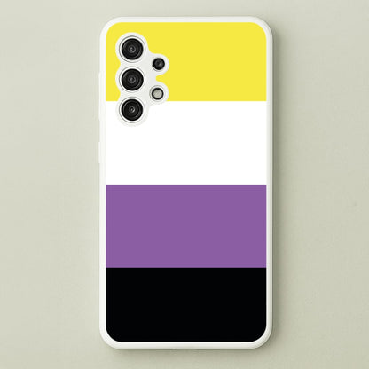 Non-Binary Flag - Pride  - Pride Phone Case for Galaxy A13