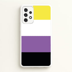 Non-Binary Flag - Pride  - Pride Phone Case for Galaxy A52 / A52s