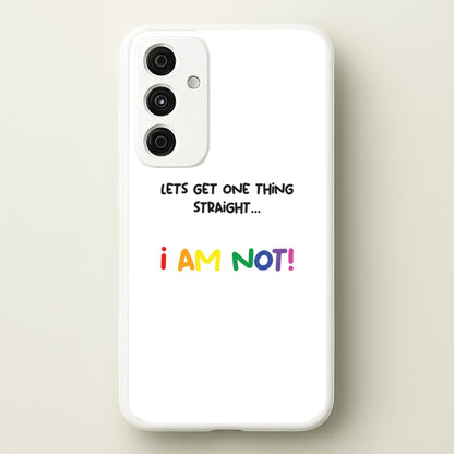 I Am Not - Pride  - Pride Phone Case for Galaxy A55