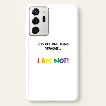 I Am Not - Pride  - Pride Phone Case for Galaxy Note 20 Ultra