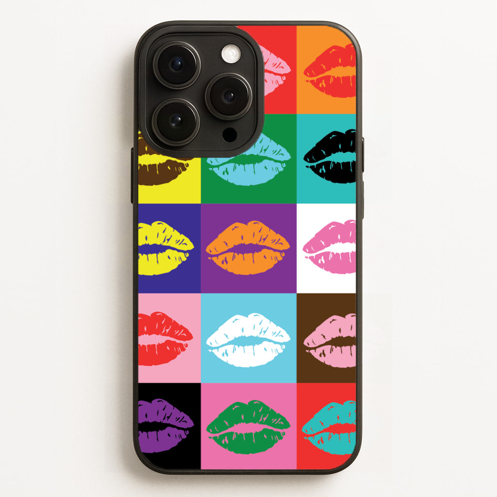 Lips Collage - Pride  - Pride Phone Case for iPhone 16 Pro Max