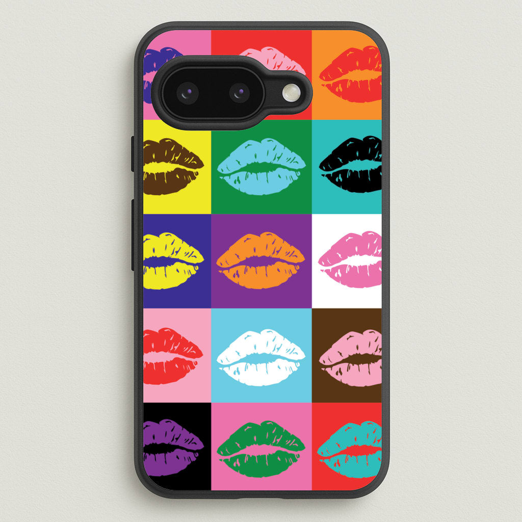Lips Collage - Pride  - Pride Phone Case for Google Pixel 9a