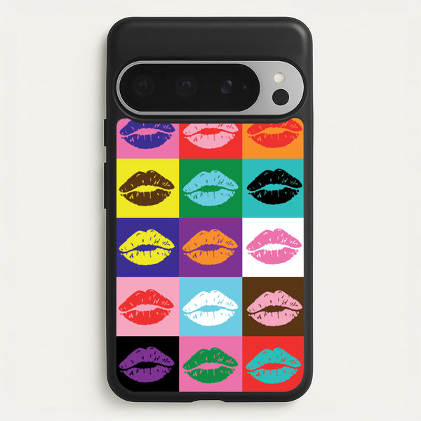 Lips Collage - Pride  - Pride Phone Case for Google Pixel 9 Pro XL